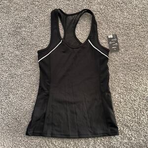 Yitong Active Tank Top Shirt Black White Razorback Size Small/Medium